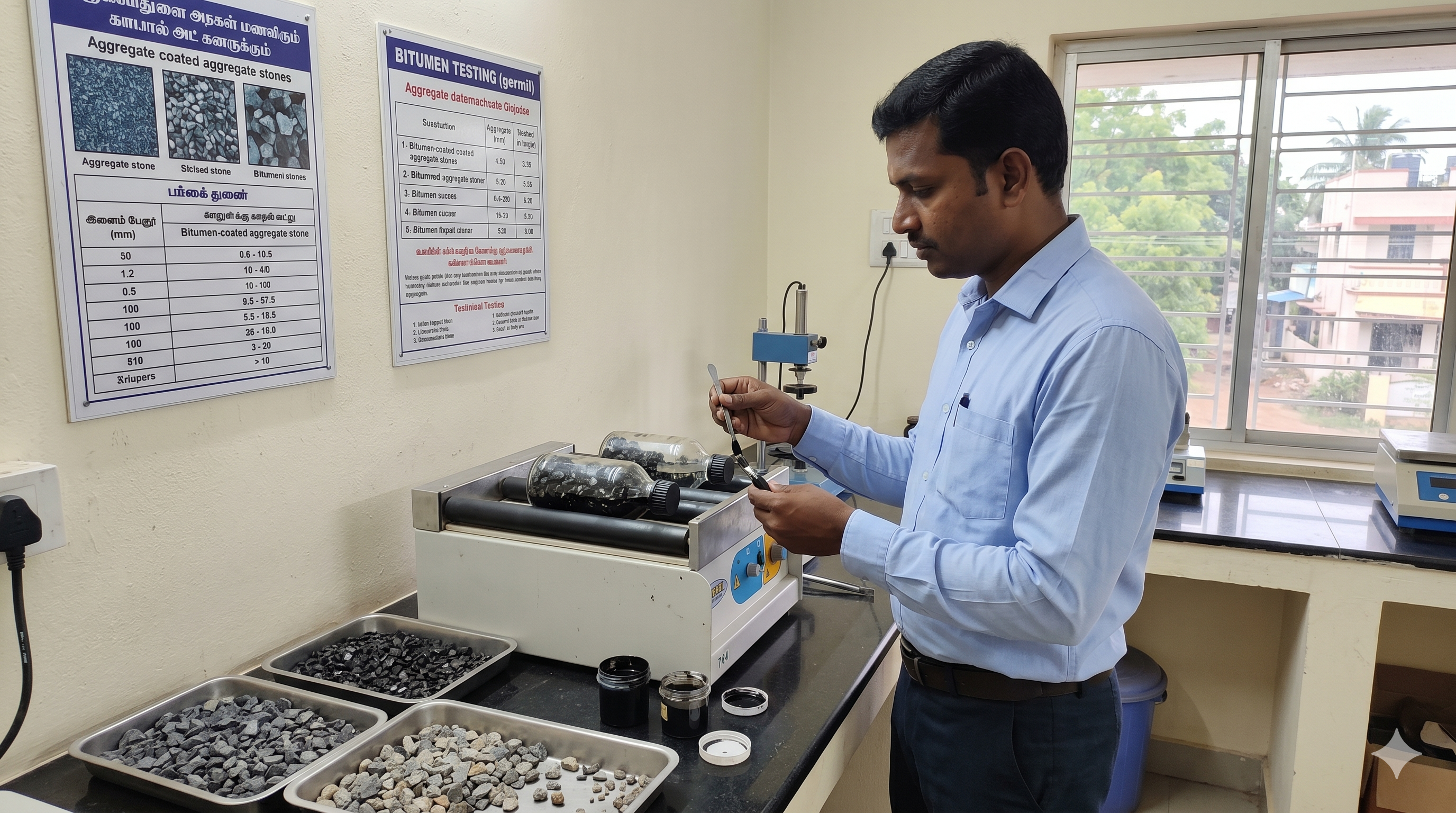 Bitumen Coating & Stripping Value Testers
